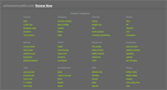 Desktop Screenshot of onlinemercantile.com